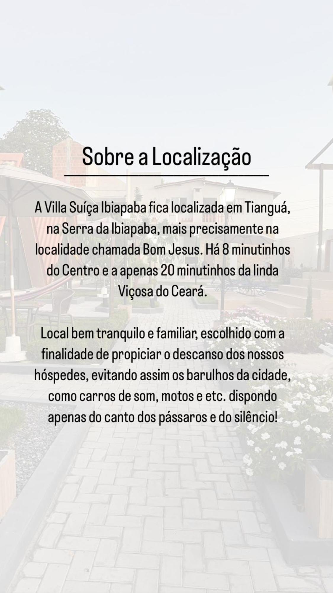 Villa Suica Ibiapaba Tianguá Exterior photo